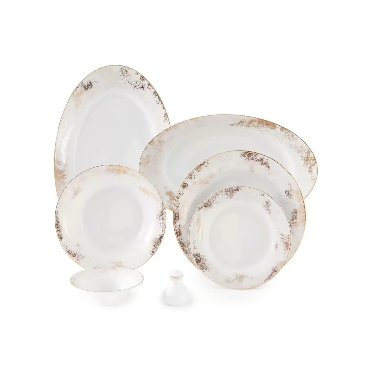 سرویس 35 پارچه چینی زرین - شهرزاد-6 نفره کلودیا